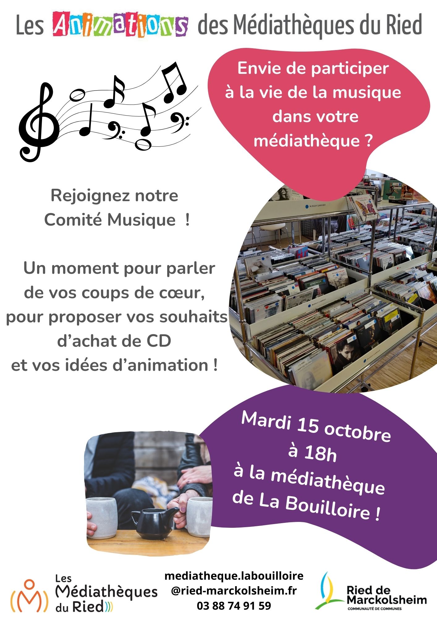 comite musique affiche